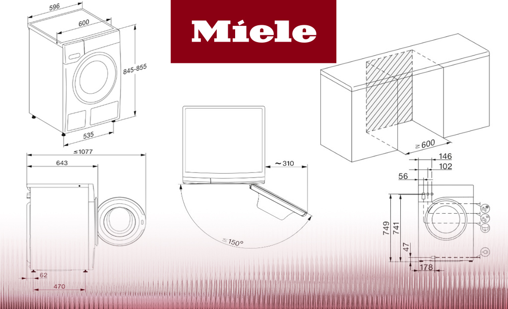 Обзор стиральной машины Miele WWD020 WCS