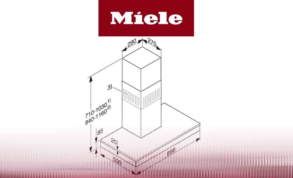 Обзор на вытяжку Miele Вытяжка Miele DA 6698 W CLST